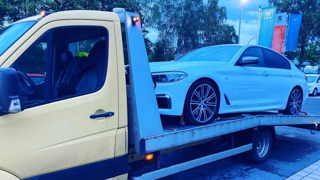 Fahrzeugüberführung ergänzendes Einsatzbild