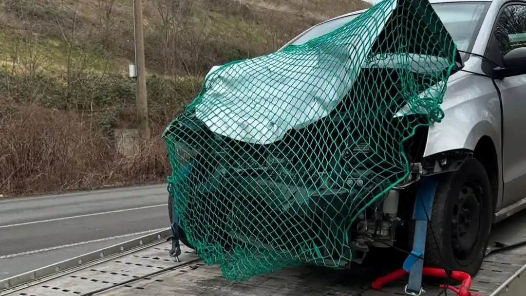 Unfallbergung ergänzendes Einsatzbild